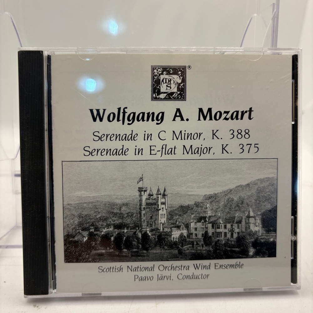 Wolfgang‎ A Mozart Serenade C Minor E flat Major Scottish National Orchestra CD